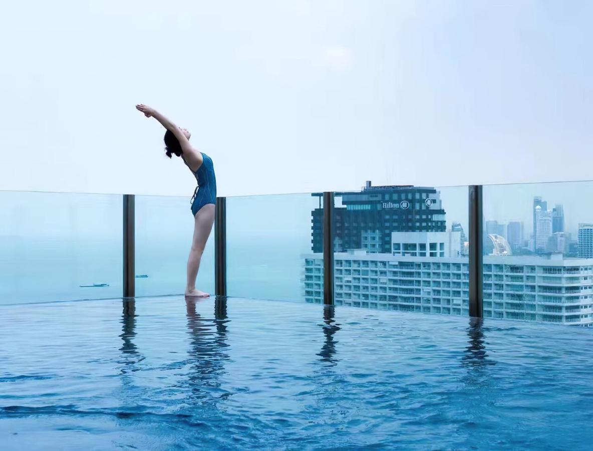 Amazing Infinity Pool Condo Next To The Beach Pattaya Exterior foto